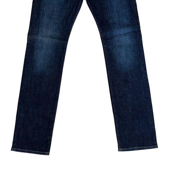 READ 7 For All Mankind 7FAM Rhigby Mens Straight Leg Jeans 30 32 Dark Wash - Picture 4 of 8